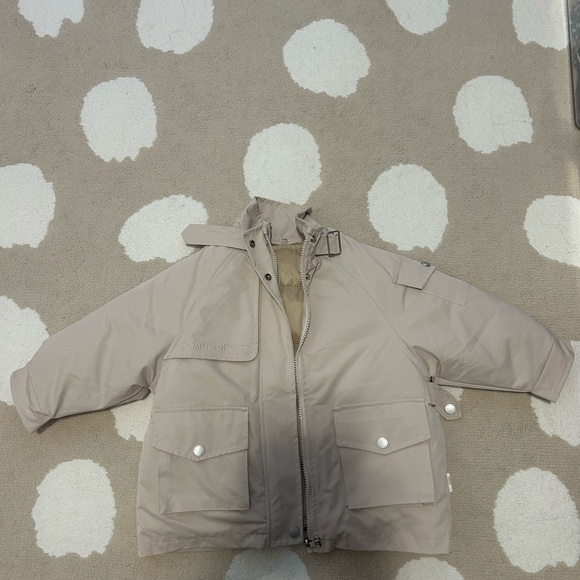 Kids Beige Jacket - Picture 1 of 3